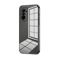 For Xiaomi Redmi K40 / K40 Pro / K40 Pro+ Transparent Plating Fine Hole Phone Case(Black)