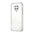 For Xiaomi Redmi K30 Pro / K30 Ultra Transparent Plating Fine Hole Phone Case(Silver)