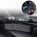 Car Multi-functional Console Box Cup Holder Seat Gap Side Storage Box, Frizzled Feather Style, Color