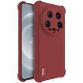 For Xiaomi 14 Ultra 5G imak Shockproof Airbag TPU Phone Case(Matte Red)