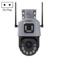 QX109 Dual Lens Smart HD Dome WiFi Camera(EU Plug)