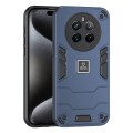 For Realme 12 Pro+ 2 in 1 Shockproof Phone Case(Blue)