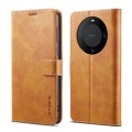 For Huawei Mate 60 Pro / 60 Pro+ LC.IMEEKE Calf Texture Leather Phone Case(Brown)