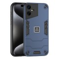 For Tecno Pova Neo 3 2 in 1 Shockproof Phone Case(Blue)