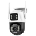 QX101 6MP WiFi Dual Camera Supports Two-way Voice Intercom & Infrared Night Vision(EU Plug)