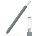 For Apple Pencil (USB-C) Jelly Silicone Stylus Pen Protective Cover(Grey)