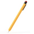 For Apple Pencil 2 Pen Clip Ultra Thin Series Stylus Pen Protective Case(Yellow)