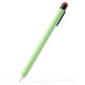 For Apple Pencil 2 Pen Clip Ultra Thin Series Stylus Pen Protective Case(Matcha Green)