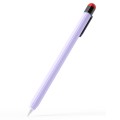 For Apple Pencil 2 Pen Clip Ultra Thin Series Stylus Pen Protective Case(Purple)