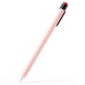 For Apple Pencil 2 Pen Clip Ultra Thin Series Stylus Pen Protective Case(Pink)