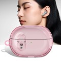For Huawei FreeBuds Pro 3 Wireless Earphone TPU+PC Protective Case with Metal Buckle(Transparent Pin