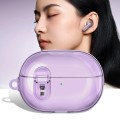 For Huawei FreeBuds Pro 3 Wireless Earphone TPU+PC Protective Case with Metal Buckle(Transparent Pur