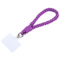 Universal Phone Four Strand Short Lanyard(Purple)