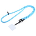 Universal Phone Solid Color Long Lanyard(Blue)