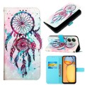 For Xiaomi Redmi 13C 3D Painting Horizontal Flip Leather Phone Case(Color Drop Wind Chimes)
