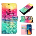 For Xiaomi Redmi Note 13 Pro 4G Global 3D Painting Horizontal Flip Leather Phone Case(Chasing Dreams