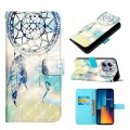 For Xiaomi Poco M6 Pro 4G 3D Painting Horizontal Flip Leather Phone Case(Dream Wind Chimes)