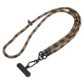 7mm Adjustable Crossbody Mobile Phone Anti-Lost Lanyard with Clip, Length: 75-150cm(Water Pattern Br