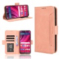 For BLU View 4 B135DL / View 2 2023 Skin Feel Calf Texture Card Slots Leather Phone Case(Pink)