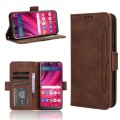 For BLU View 4 B135DL / View 2 2023 Skin Feel Calf Texture Card Slots Leather Phone Case(Brown)