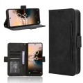 For TCL 40 NxtPaper 4G Skin Feel Calf Texture Card Slots Leather Phone Case(Black)