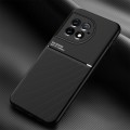 For OnePlus Ace 2 Pro Classic Tilt Strip Grain Magnetic Shockproof PC + TPU Phone Case(Black)