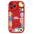 For iPhone 12 Pro Max Lamb Leather Texture New Year Design Full Coverage Phone Case(Cartoon Animals)
