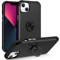 For iPhone 13 L2 Rotating Ring Holder Magnetic Phone Case(Black)