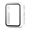 For Apple Watch Series 6 / 5 / 4 / SE 44mm Painting PC Hybrid Tempered Film Integrated Watch Case(Si
