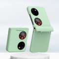 For Huawei P50 Pocket PC Skin Feel Integrated Foldable Mid Shaft Phone Case(Mint Green)