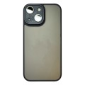 For iPhone 14 Skin Feel Phone Case with Lens Film(Black)