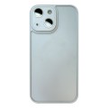 For iPhone 13 Skin Feel Phone Case with Lens Film(White)