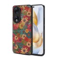 For Honor 90 Four Seasons Flower Language Series TPU Phone Case(Spring Green)