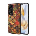 For Honor 90 Pro Four Seasons Flower Language Series TPU Phone Case(Autumn Yellow)