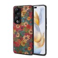 For Honor 90 Pro Four Seasons Flower Language Series TPU Phone Case(Spring Green)
