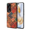 For Honor 90 Pro Four Seasons Flower Language Series TPU Phone Case(Winter Blue)