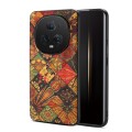 For Honor Magic5 Ultimate Four Seasons Flower Language Series TPU Phone Case(Autumn Yellow)