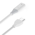 For Apple Pencil 1 USB-C / Type-C to 8 Pin Stylus Charging Cable with Indicator Light, Length:0.5m(W