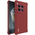 For OnePlus Ace 3 5G imak Shockproof Airbag TPU Phone Case(Matte Red)