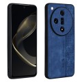 For OPPO Find X7 AZNS 3D Embossed Skin Feel Phone Case(Sapphire Blue)