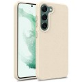 For Samsung Galaxy S24+ 5G Wheat Straw Material + TPU Phone Case(White)