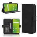 For Cricket  Icon5 Skin Feel Calf Texture Card Slots Leather Phone Case(Black)