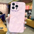 For iPhone 15 Pro Max Frosted Wrinkles Texture TPU Phone Case(Pink)