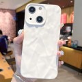 For iPhone 15 Frosted Wrinkles Texture TPU Phone Case(White)