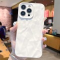 For iPhone 14 Pro Max Frosted Wrinkles Texture TPU Phone Case(White)