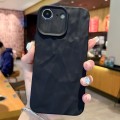 For iPhone 7 / 8 / SE 2022 Frosted Wrinkles Texture TPU Phone Case(Black)