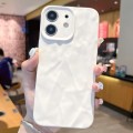 For iPhone 12 Frosted Wrinkles Texture TPU Phone Case(White)