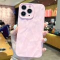 For iPhone 11 Pro Frosted Wrinkles Texture TPU Phone Case(Pink)