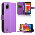 For Boost Mobile Bounce 4G Diamond Texture Leather Phone Case(Purple)
