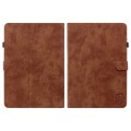 For Amazon Kindle Paperwhite 5  2023 2024 Tiger Pattern Flip Leather Tablet Case(Brown)